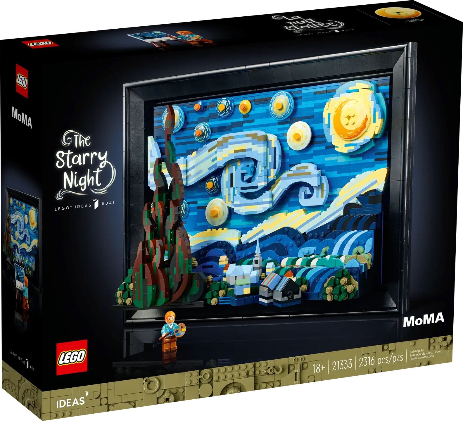 LEGO - Vincent can Gogh - The Starry Night