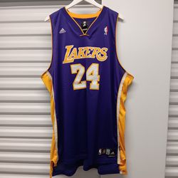 VTG Adidas Authentic Kobe Bryant #24 Los Angeles Lakers Jersey 