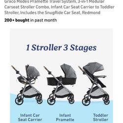 3 In 1 Stroller 