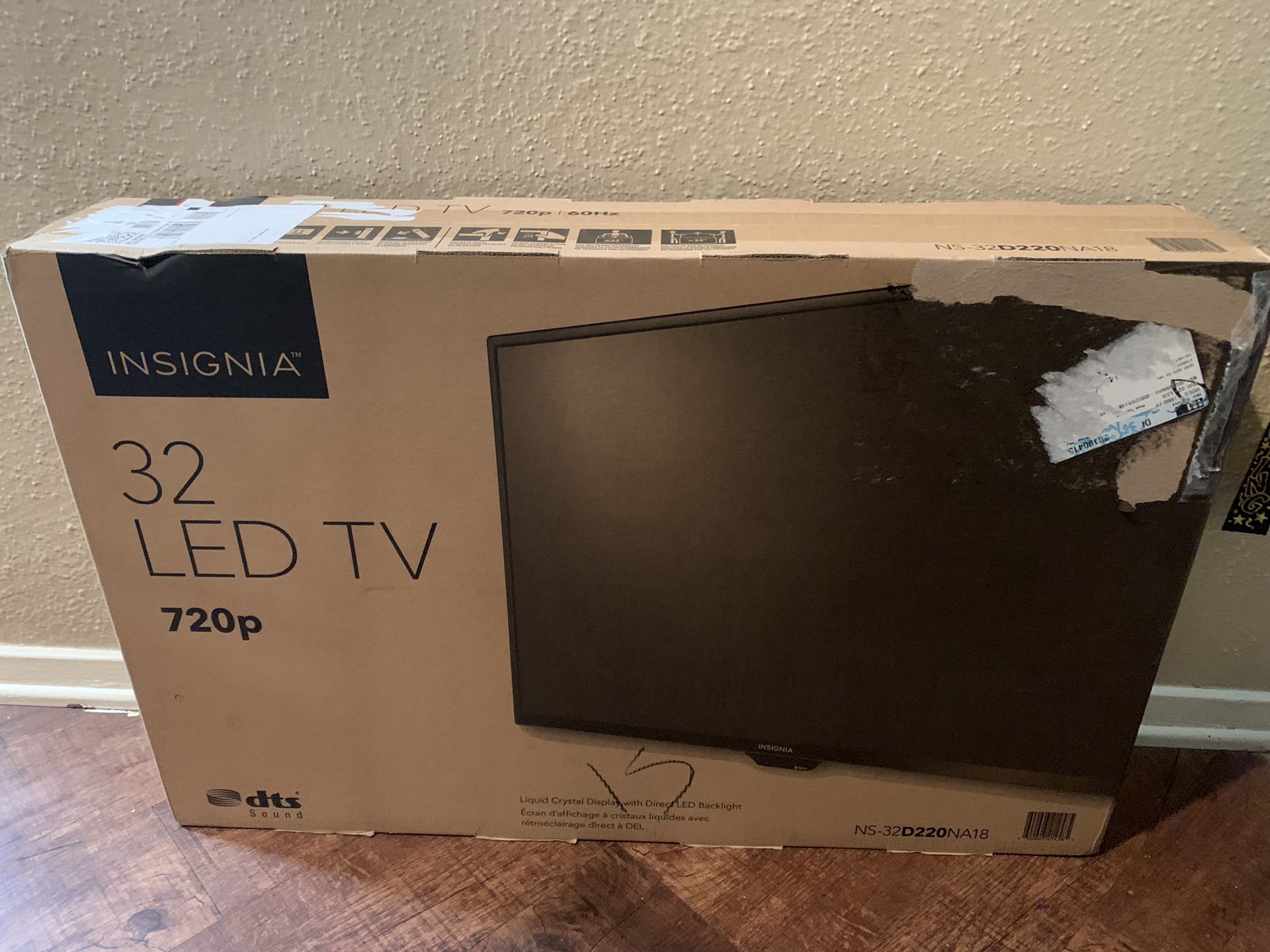 Insignia 32” LED TV NEW IN BOX