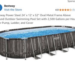 Above ground Costco Best way Pool