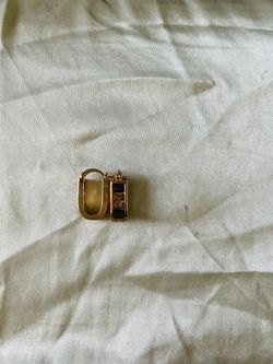 Earrings gold plated