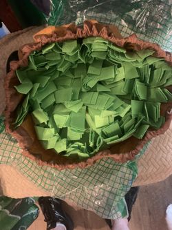 Green Felt Snuffle Mat