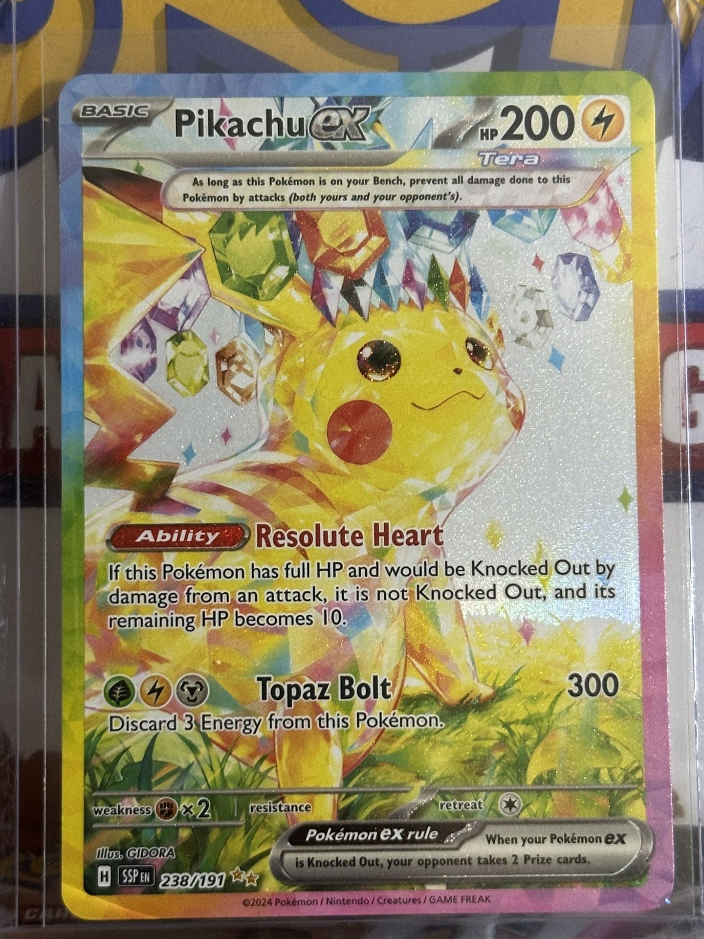 Pikachu SIR 238/191 Surging Sparks