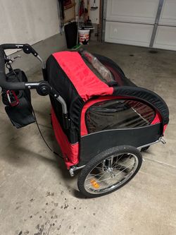 Bike Trailer for Kids-Double