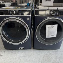 Mega Capacity GE profile Front Load Washer And Dryer Set