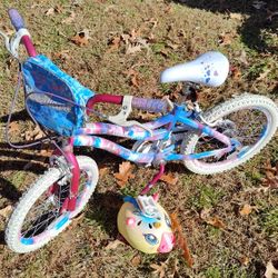 Children Bike 6-9 years old. with helmet.