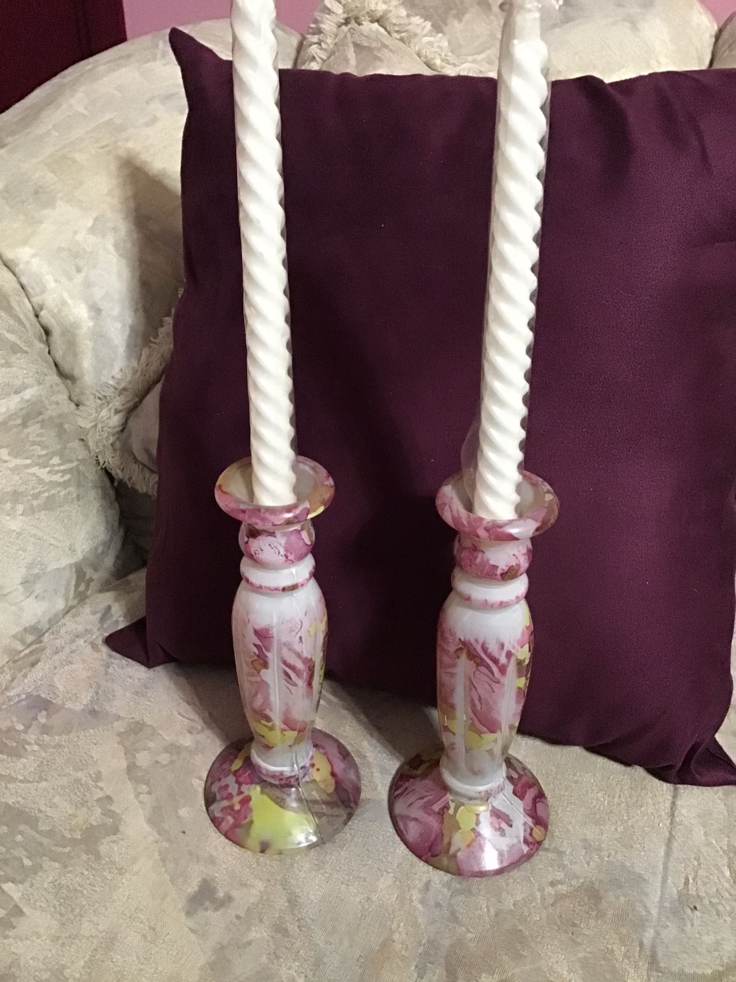 Candle Holders With Candles