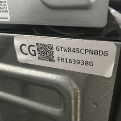 GE Smart Washer And Dryer 