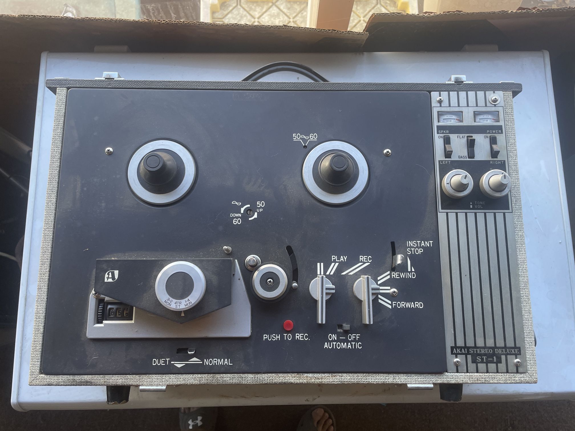 Akai Reel To Reel St1 Stereo Deluxe