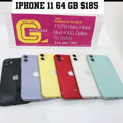 Summer Sale - iPhone 11 64 Gb Unlocked