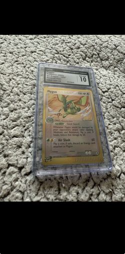 Flygon Pokèmon (2004) EX Dragon- 15/97 Cosmos Holo e League pristine 10