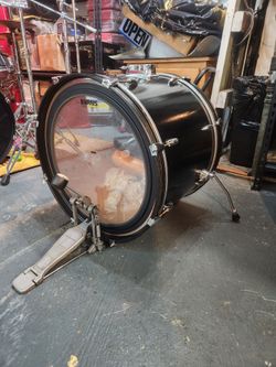 Drums Ludwig Accent 22 Kick drum and pedal