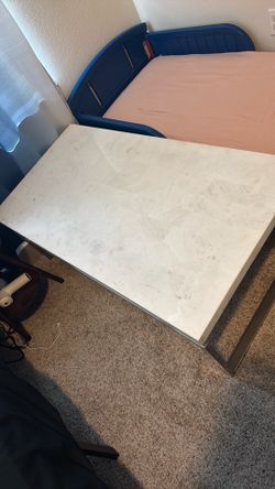 White marble coffee table