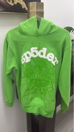 Sp5der Web Hoodie ‘Slime Green’