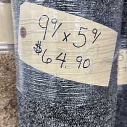 Grey Berber Carpet Remnant