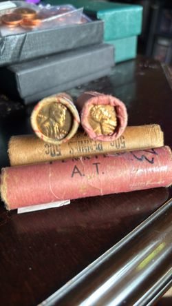 Two 1955 S D P Penny Rolls