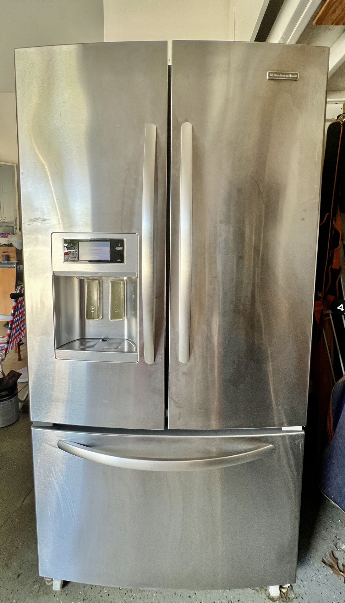 Kitchen aid Stainless French Door Refrigerator 