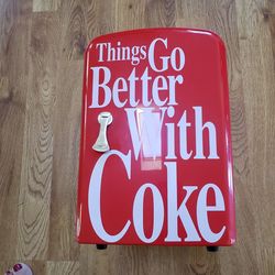 Mini coke refrigerator for room or car adapter