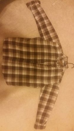 Plaid button up
