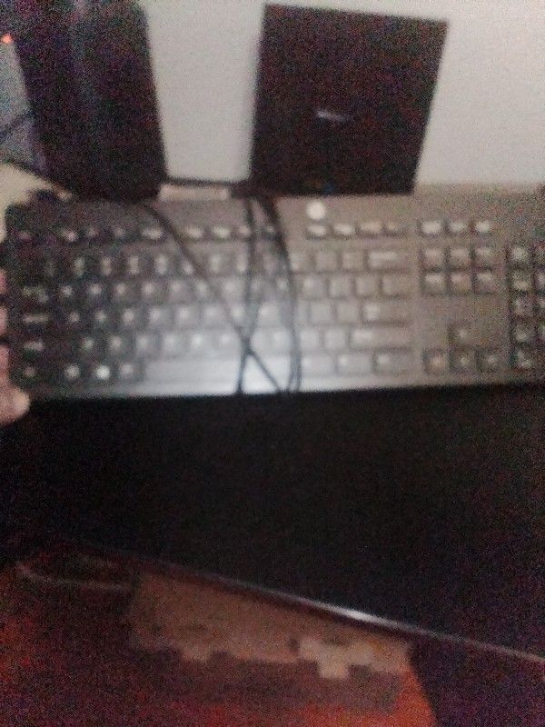 2 HP Corded Qwerty Keyboards