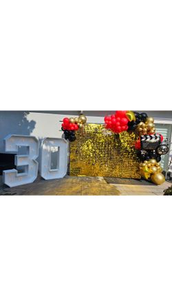 Hollywood Balloon Decorations