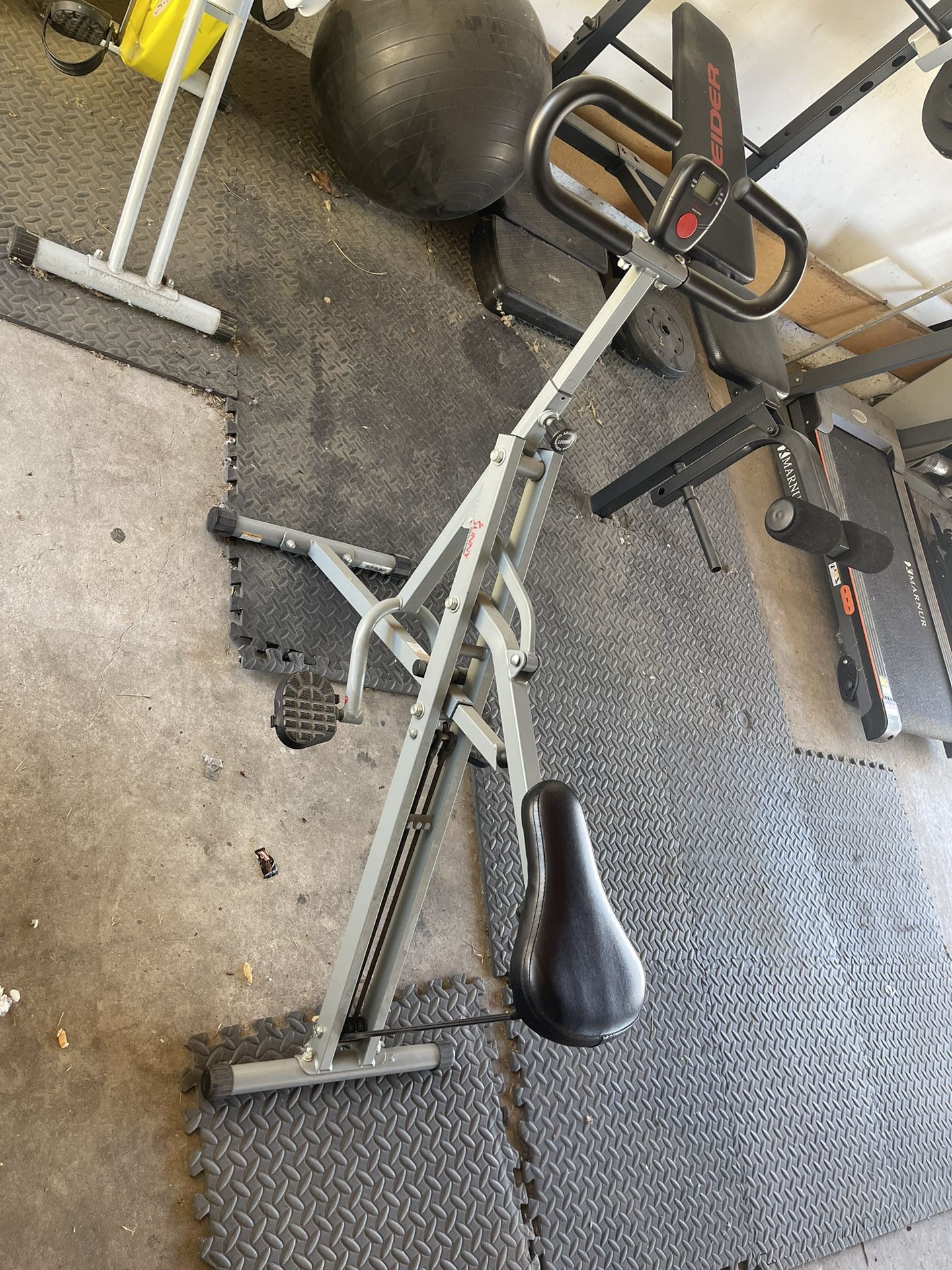Ride and Row Machine
