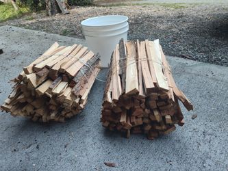 Firewood, Dry Cedar Kindling Bundles 