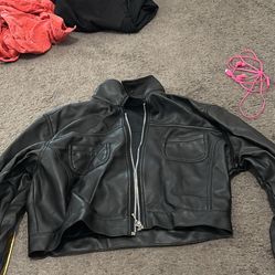 Black Leather Jacket 
