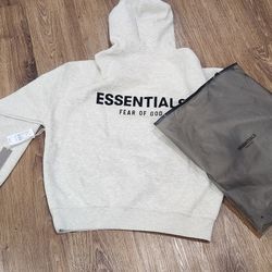 Light Oat Essential Hoodie