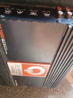 Woofers and amp