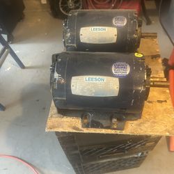 Leeson 1/2hp motors