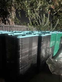 27 Gallons Storage Bins Containers $8 Each 