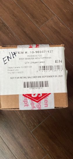Pokemon mega evolutions enhanced sealed booster box case
