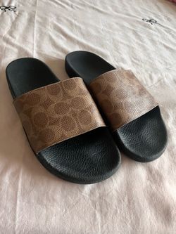 Woman’s coach slides