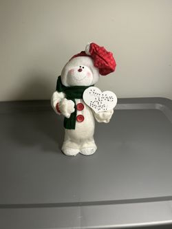 Cute Snowman Christmas Decor – “You Melt My Heart”