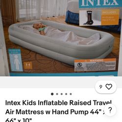 Toddler Inflatable Travel Bed 