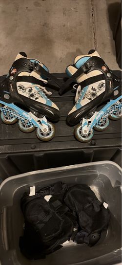Mongoose Rollerblades size 5-8 comes with all padding