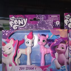 🧚‍♀️ NEW My Little Pony Zipp Storm & Princess Petals