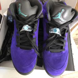 Nike Air Jordan 5 Alternate Grape 2020, size 12