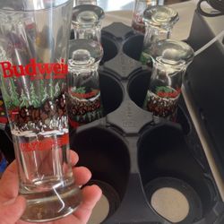 Budweiser glasses antique
