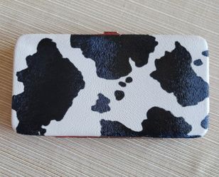 Cow Print Wallet