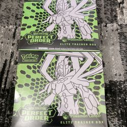 Perfect Order Pokémon Center ETB