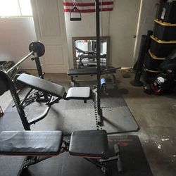 Weights 3 Benches Flooring 