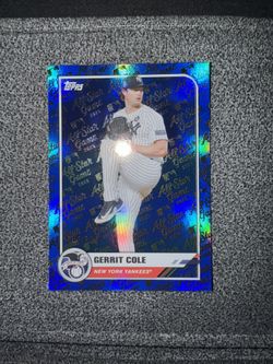 2025 Topps All-Star Game Gerrit Cole Blue Foil #/150 New York Yankees