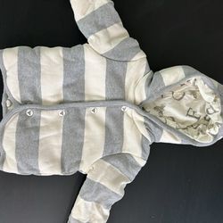 Infant Sweater With Hood 3-6 Mo