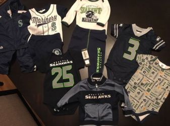 Seahawks & Mariners Infant Wear