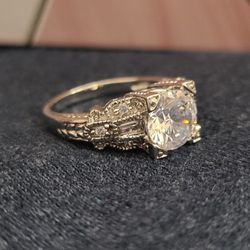 Sterling Silver Cubic zirconia Ring