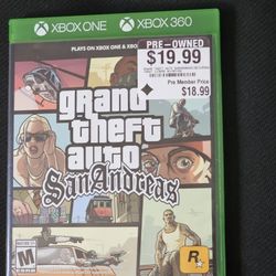 GTA San Andreas Xbox One