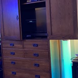 Mission Style Armoire 